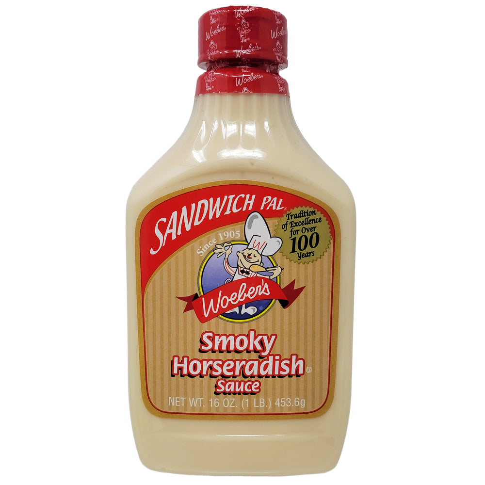 Woeber's Sandwich Pal Rauchige Meerrettichsauce – 16oz