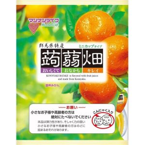 Mannan Life “Konnyaku Batake, Mandarin orange, mikrokan. aromatisiert, konjac Früchte Gelee, x 12 St. – 25g