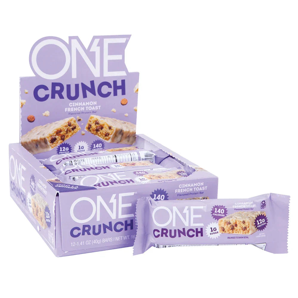 OneBar Bar Crunch Zimt Französisch Toast 40 GM – Packung mit 12