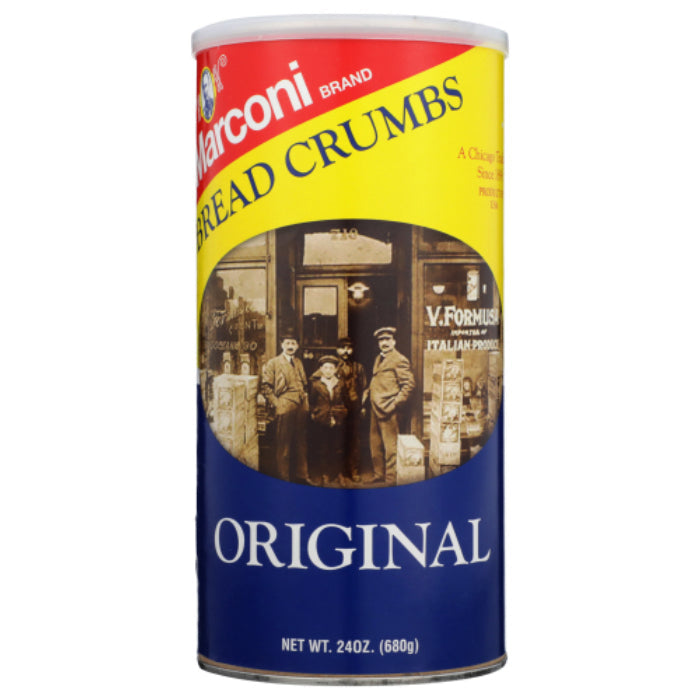 Marconi – Brot Crumbs Plain, 24 Oz – Packung mit 12 Stück