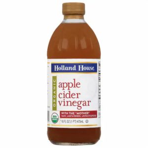 Holland House – Vinegar Apfelcider bio, 16 Unzen Packung mit 6