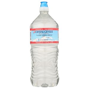 Crystal Geyser – Alpine Spring Wasser mit Sportkappe, 1 l