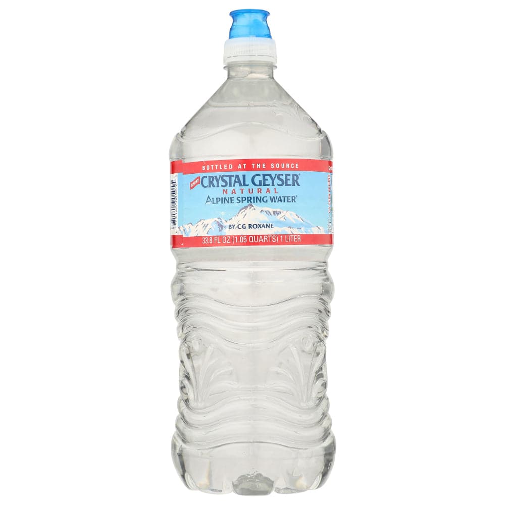 Kristall Geysir – Alpines Quellwasser mit Sportkappe, 1 L