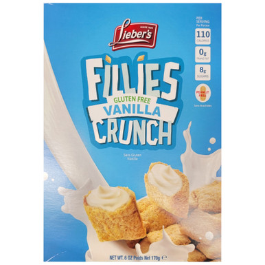 Lieber's Passah Fillies Vanille Crunch Getreide, Glutenfrei, 6 oz