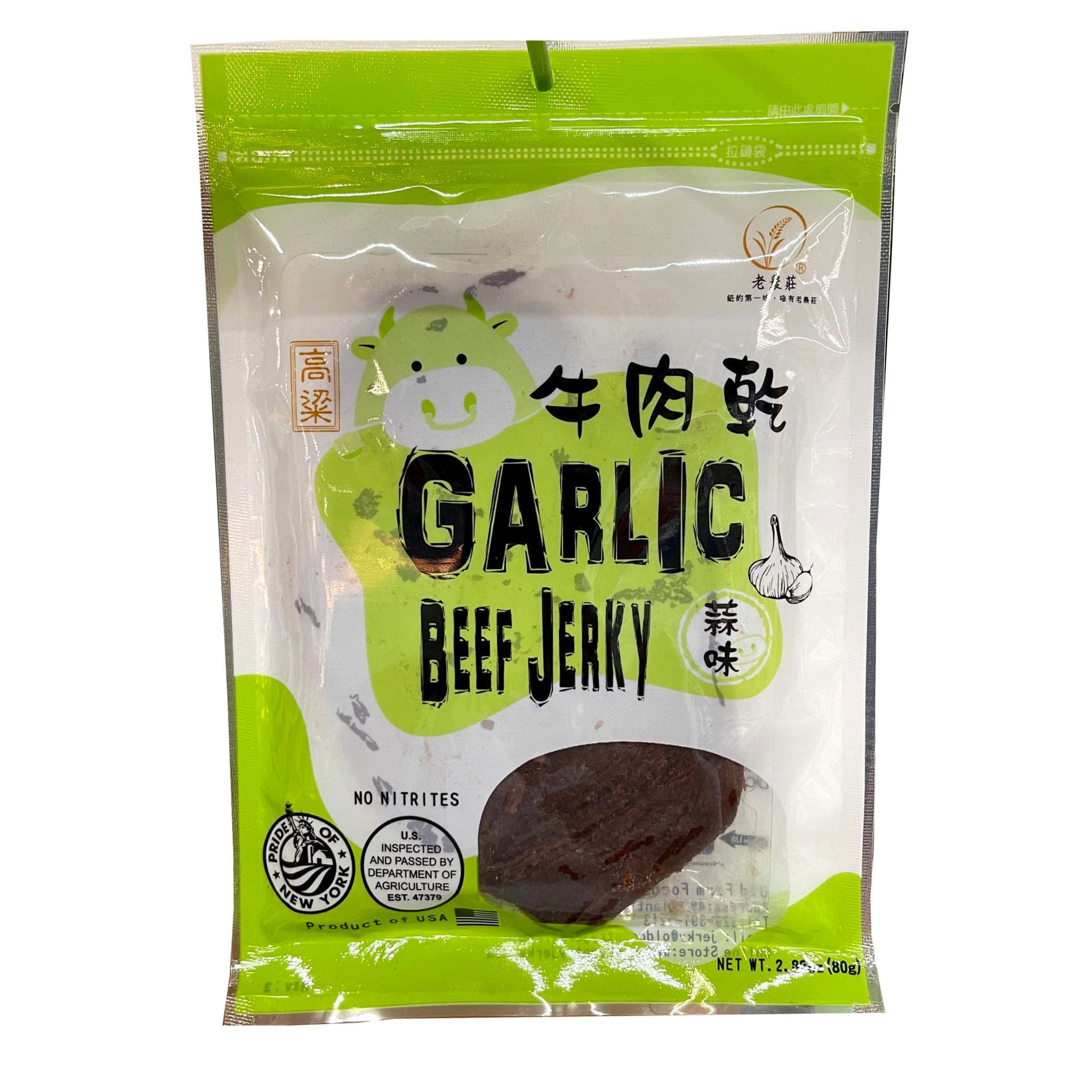Old Country Knoblauch Rindfleisch Jerky