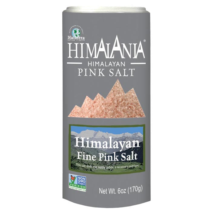 Natierra – Himalania Himalayan Feinrosa Salz, 6oz Shaker