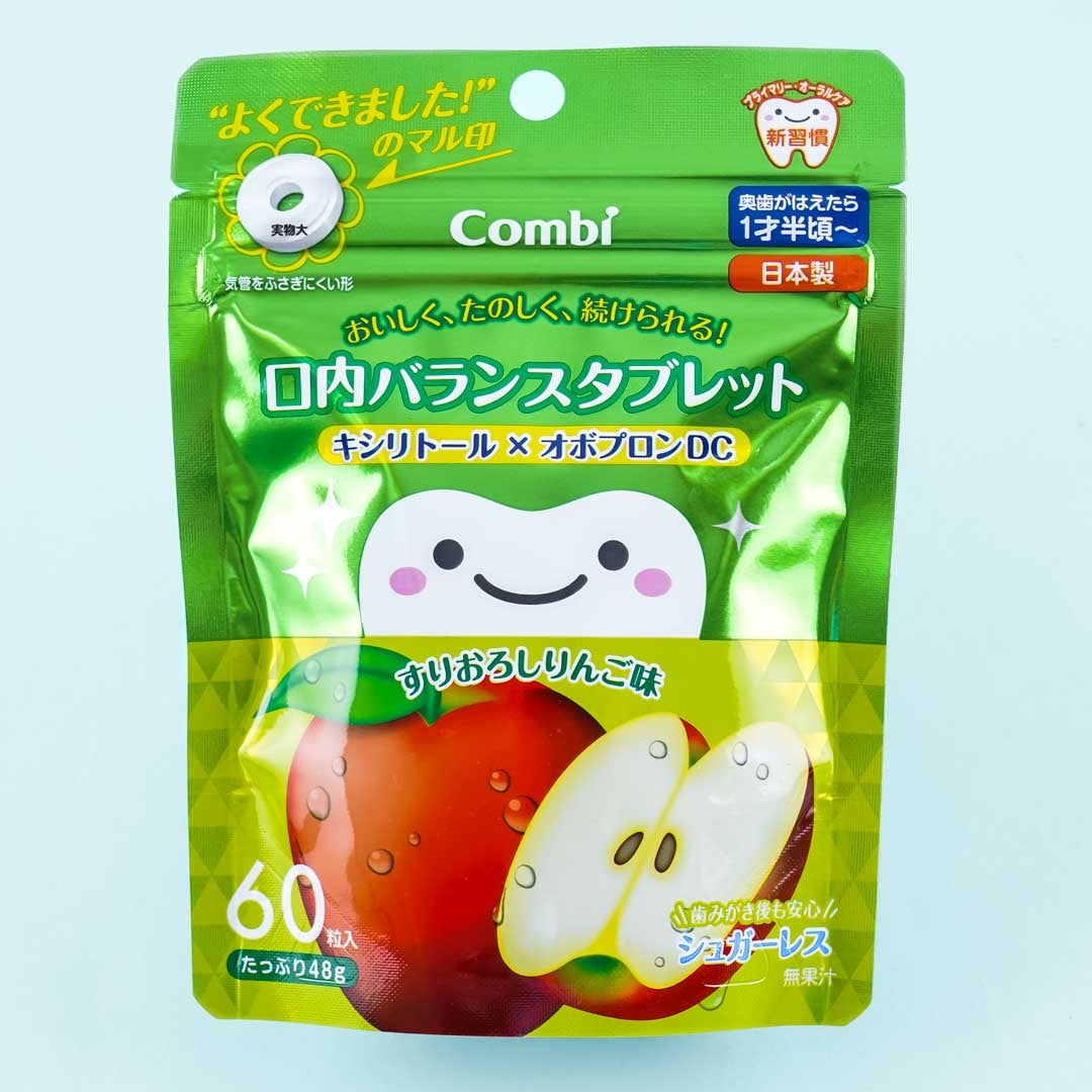 Combi Teteo Oral Balance Tablet Süßigkeiten – Apfel (DE)