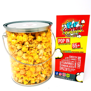 1 Gallone – Popcorndose – SAVORY Geschmacksrichtungen
