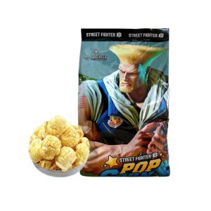 Guile Street Fighter Popcorn salzige Sahne Geschmack (Taiwan)