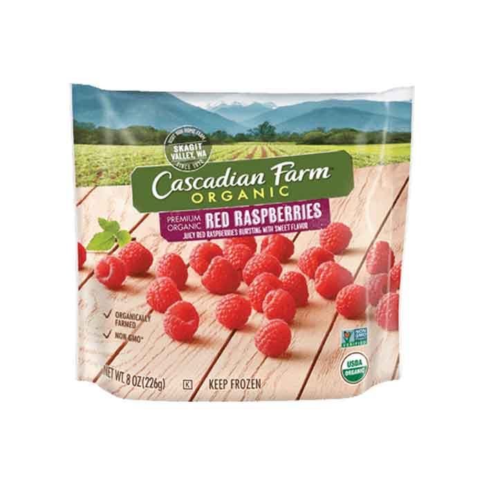 Cascadian Farm – Gefrorene Himbeeren Bio, 8oz – Packung mit 12