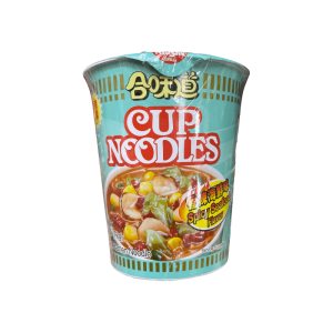 Nissin Cup Nudeln würzige Meeresfrüchte Geschmack