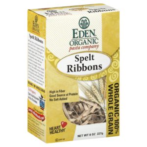 Eden Foods Nudelspelzbänder, 8 Unzen (Packung mit 6 Stück)