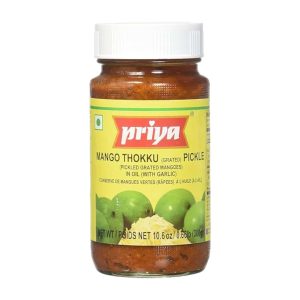 Priya Mango thokku (grated) Gurke in Öl (mit Knoblauch)