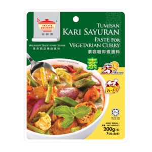 tean s Gourmet tumisan kari sayuran Paste für vegetarische Curry