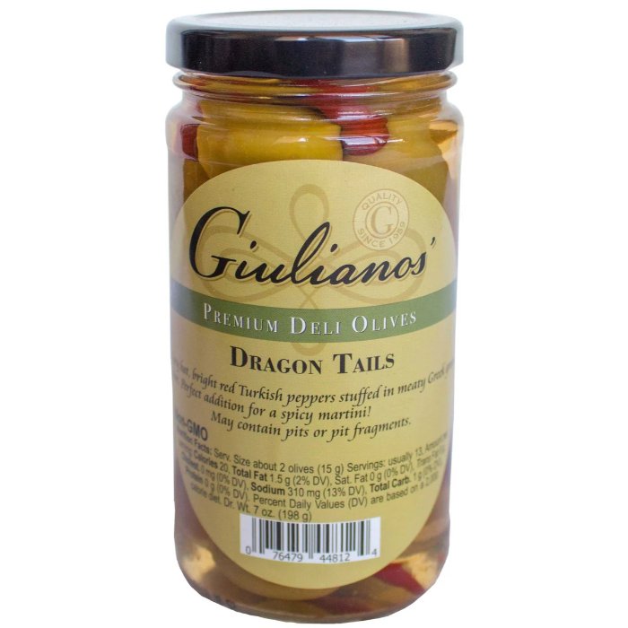 Giuliano – Oliv Deli Dragon Tails, 6.5 Oz – Packung mit 6 Stück