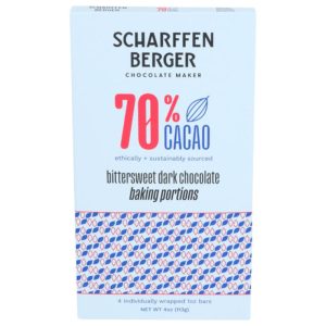 Scharffen Berger – 70% Cacao Bittersweet dunkle Schokolade backen Teil