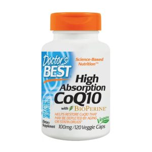 Doctor’S Best hohe Resorption mit Bioperin 100 mg, 120 Capsu – Coq10