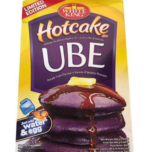 Weißer König – Hotcake Mischung – UBE (Violett Yam Geschmack) – 400 G