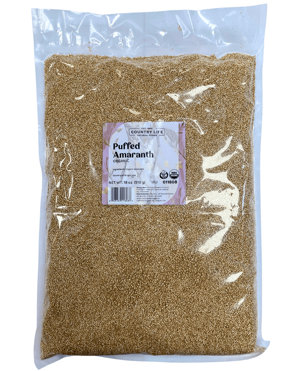 Gepuffter Amaranth, Bio