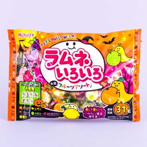 Kasugai Halloween Ramune Süßigkeiten-Multipack – 31 Stück