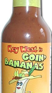 Key West is Goin’ Bananas The scharfe Sauce mit A-Peel, . – 5oz