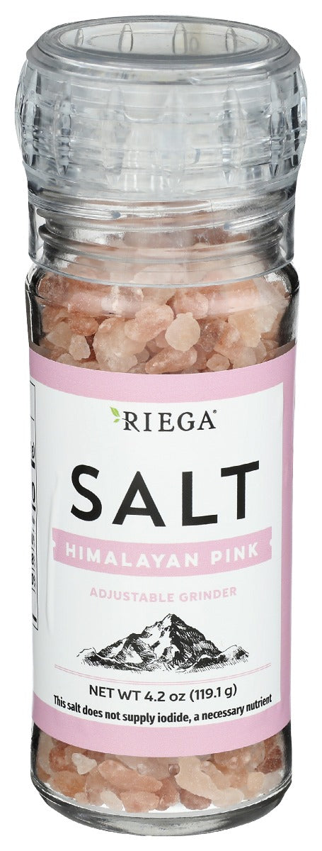 RIEGA Himalaya Rosa Salzmühle, 12,6 oz – Packung mit 6 Stück