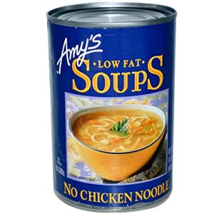 Amy's Bio Low Fat Soup No Hähnchen Noodle, 14.1 Fl Oz – Packung mit 1 Stück