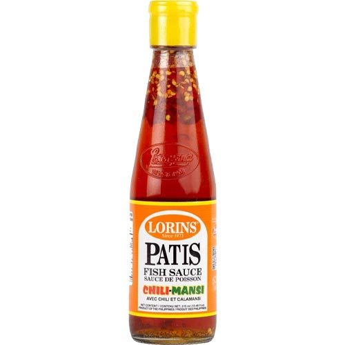 Lorins – Patis – Fischsauce – ChiliMansi – Chili + Calamansi Mischung – 310 ML