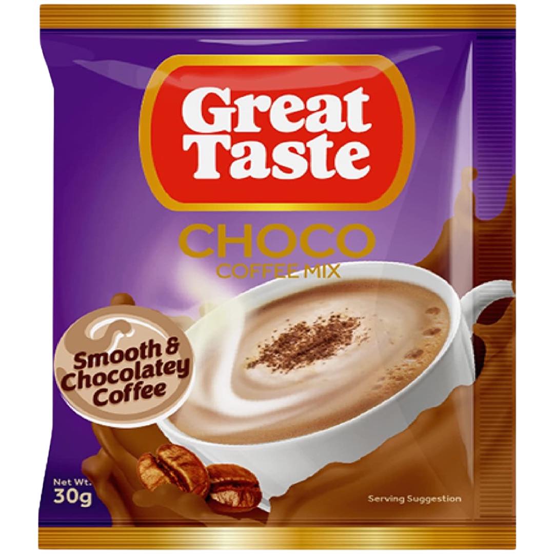 Großer Geschmack – Choco Kaffee Mischung – 10er-Packung Beutel – 30g