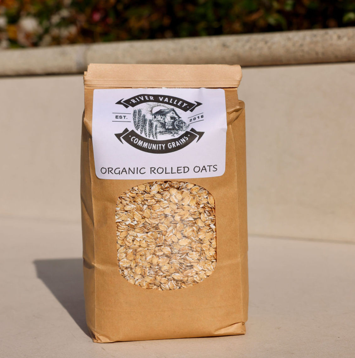 River Valley Community Grains Bio Rolled Oats Tasche – 6 Beutel x 2 LB-Hülle