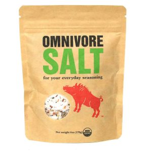 Omnivore Salz – Meersalz 6 Unzen Beutel – 6 Taschen x Gehäuse – 6oz