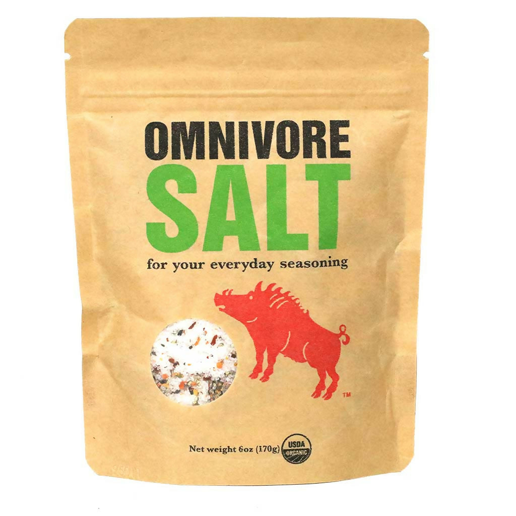 Omnivore Salz – Meersalz 6 Unzen Beutel – 6 Beutel x 6 Unzen Hülle