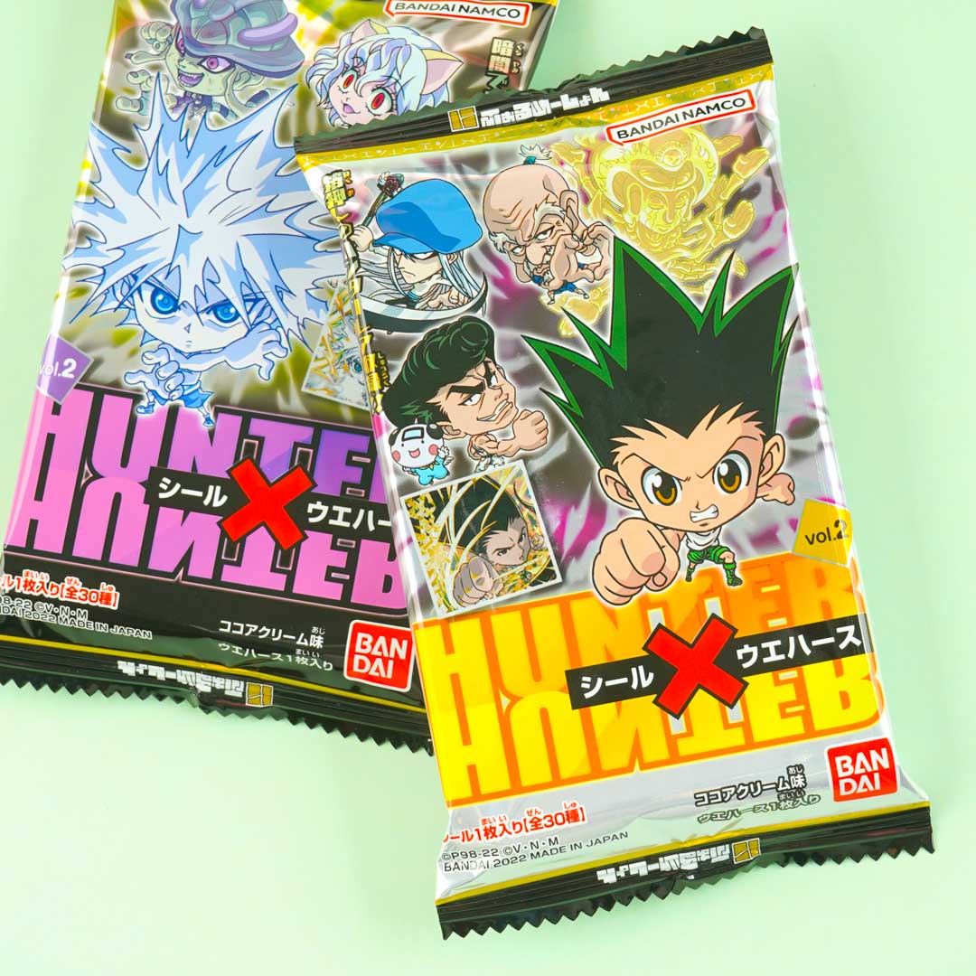 Hunter X Hunter Niformation Aufkleber mit Waffel Vol. 2