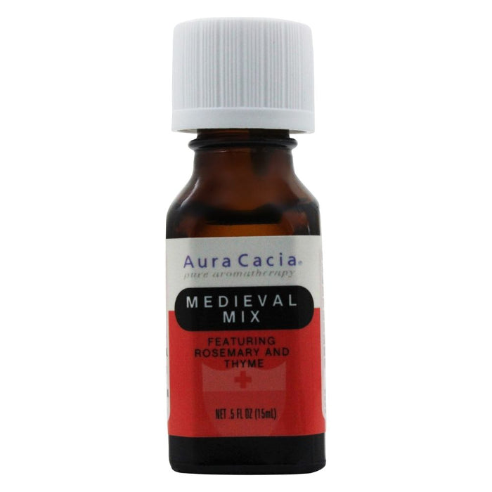 Aura Cacia Essential Solutions Medieval, 0,5 oz – Packung mit 1 Stück
