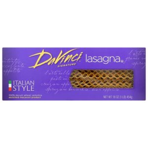 Davinci Lasagna Nudeln, 16 Unzen (Packung mit 12 Stück)