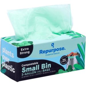 Repurpose Bags kleiner Behälter 3 Gallone 25 ea – Packung mit 20 – 25pc