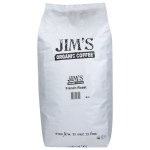 Jim’s Bio – Kaffee dunkel gebraten ganze Bohnen französisch gebraten, 11 Unzen