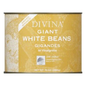 Divina – Giant Gigandes weiße Bohnen in Vinaigrette, 70 Unzen