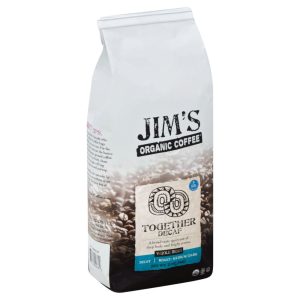 Jim’s Bio-Kaffee – ganze Bohne zusammen entkoffeiniert