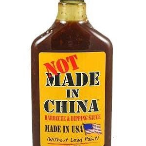 Not Made in China BBQ and Dipping Soße, 12,7 Unzen.