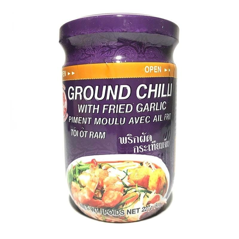 Cock Brand Gemahlener Chili mit gebratenem Knoblauch