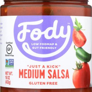 Fody Food Co – Salsa Medium, Packung mit 6 – 16oz