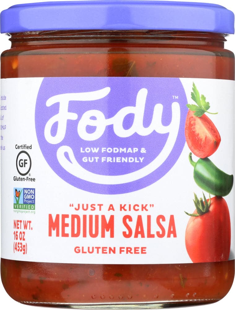 Fody Food Co – Salsa mittel, 16oz – Packung mit 6 Stück