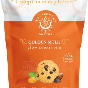 Sol Alchemy Golden Mylk Glow Keks Mischung Tasche – 12 Beutel x 7,4 Unzen Fall