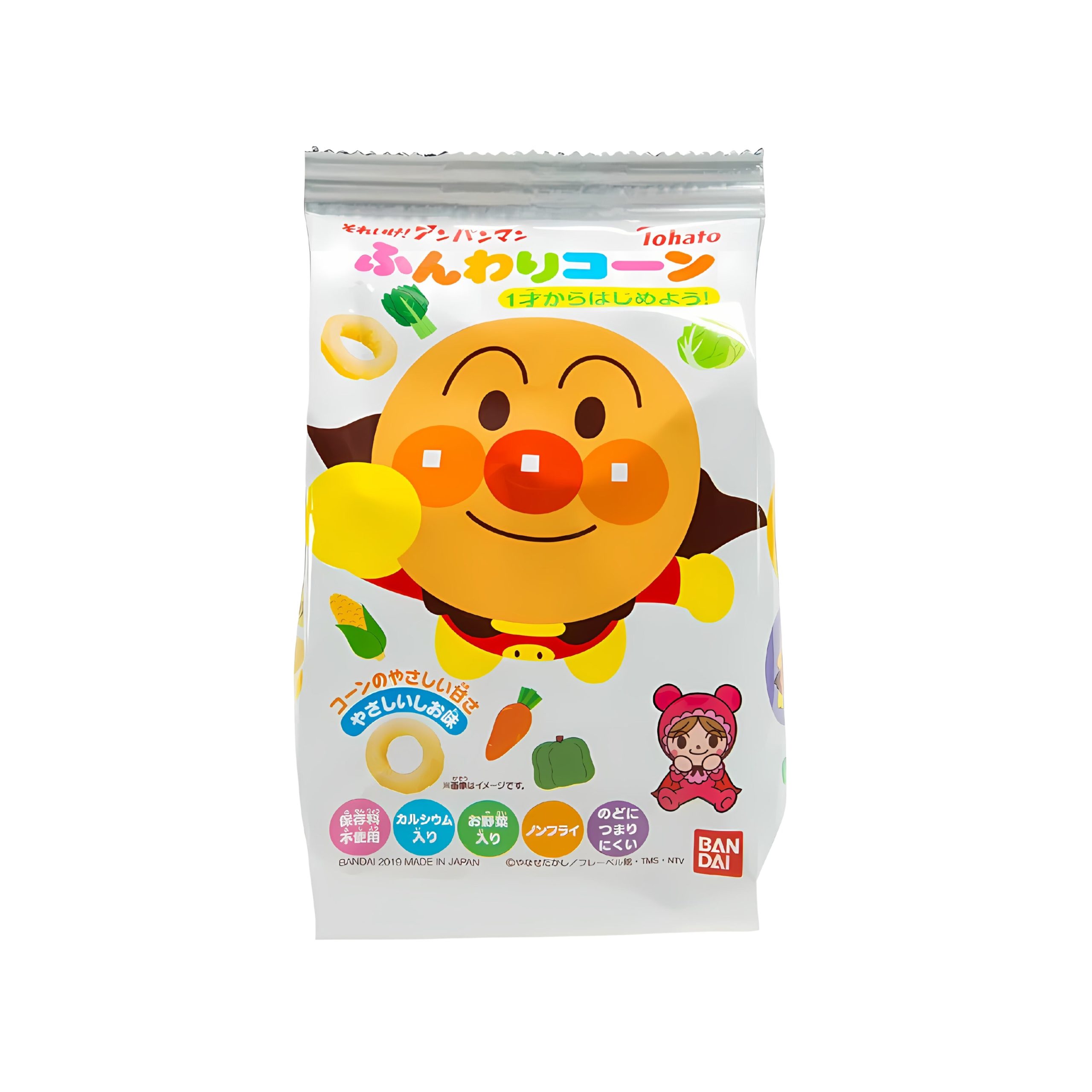 Tohato Anpanman Mais Keks – 24.9g (Japan)