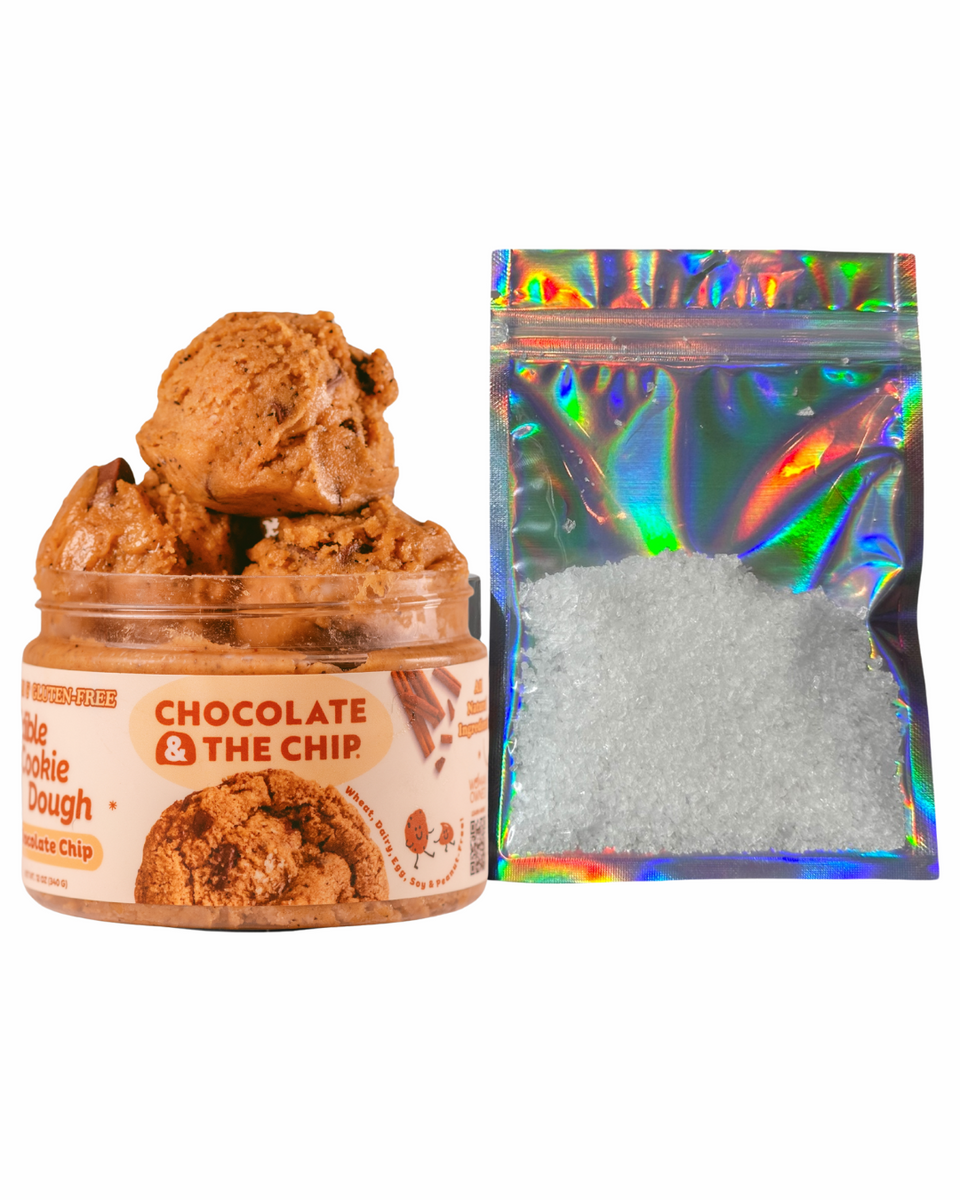 Schokolade und die Chip Kekse Maldon Salzflocken – der perfekte Keks Topper!