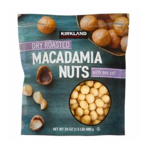 Kirkland Dry geröstete Macadamia-Nüsse mit Meersalz