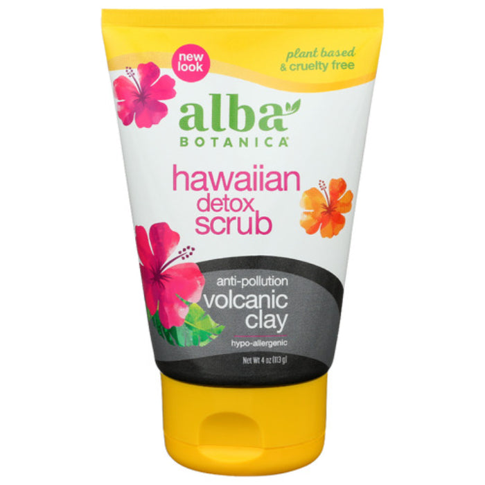 Alba Botanica – Hawaiian Detox Scrub, 4 Oz – Packung mit 1 Stück