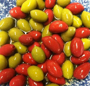 delallo – cerignola bella di gemischt, 5 lb (Packung mit 2)
