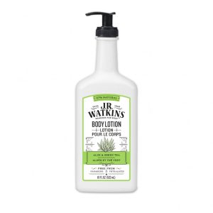 JR Watkins natürliche Körperlotion Aloe & grüner Tee